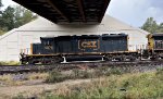 CSX 4076 leads Coke loads west.